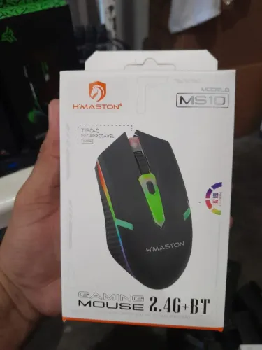 Mouse gaming 2.4g BT hmaster ms10 