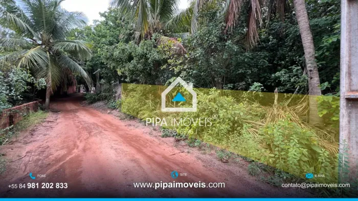 Terreno à venda, 406 m² - Praia de Pipa - Tibau do Sul/RN