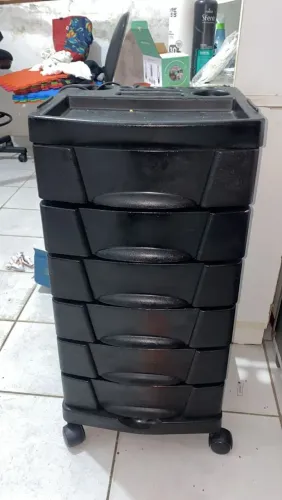 Carrinho auxiliar cabeleireiro