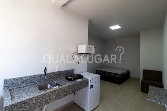 Apto. studio mobiliado para locação, Dehon, Tubarão, SC