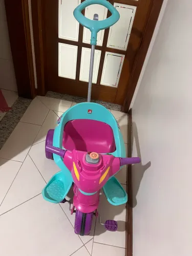 Triciclo Bandeirante Rosa