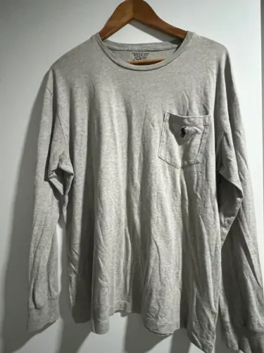 Blusa Ralph Lauren M cinza