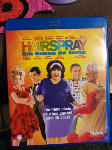 Blu Ray Hairspray Em Busca da Fama original dublado