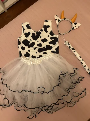 Fantasia infantil de vaquinha 