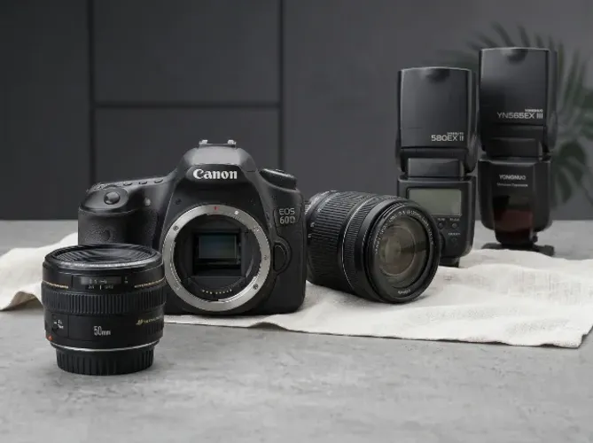 SETUP CANON PROFISSIONAL: 60D, Lentes e Flashes