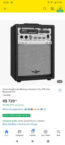 Caixa amplificada preço de atacado.