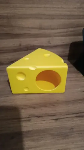 Toca para hamster queijo suíço- impresso 3d