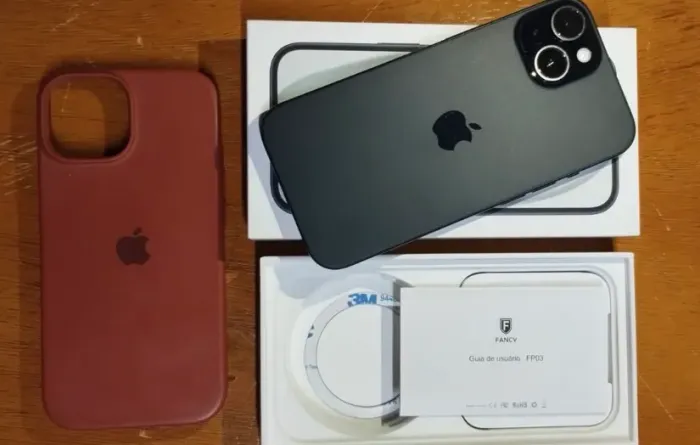 iPhone 15 128GB Preto | 89% de bateria | Caixa + Capa Original