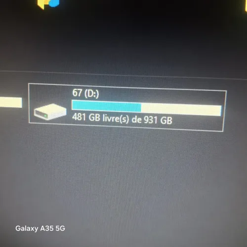 Hd 1 tera usado e testado funcionando