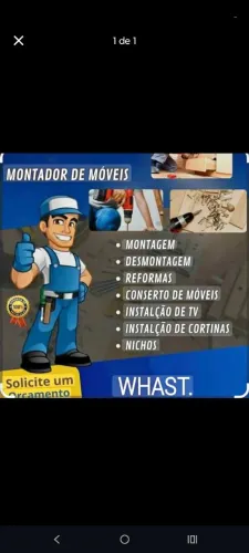 Montador de móveis e marido de aluguel!