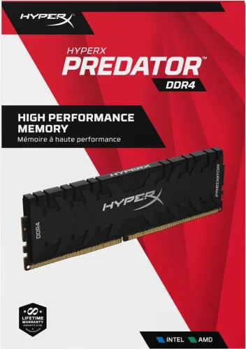 Kit de Memória ram HyperX Predator DDR4 16GB (2x8GB) - Nunca Usado!