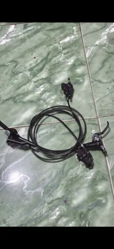 Freio Shimano Mt501 - Par De Freios Alumínio E Aço