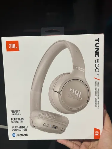 Vendo fone JBL TUNE 530BT NOVO