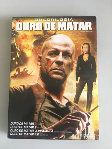 Quadrilogia Duro de Matar 4 DVDs 