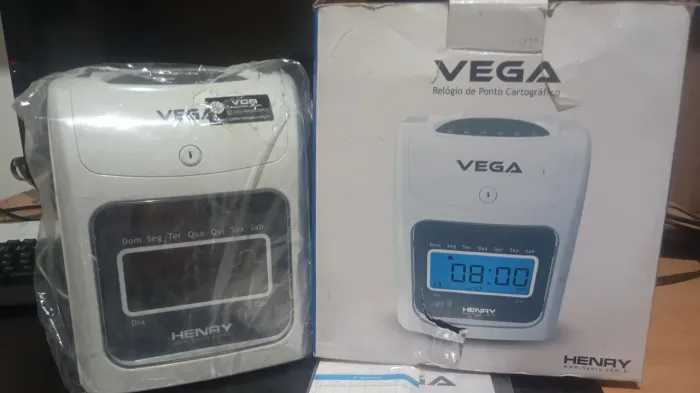 Relógio de ponto Henry Vega !!novo!!