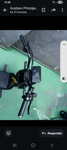 Bicicleta Scooter elétrica 850w ufofast