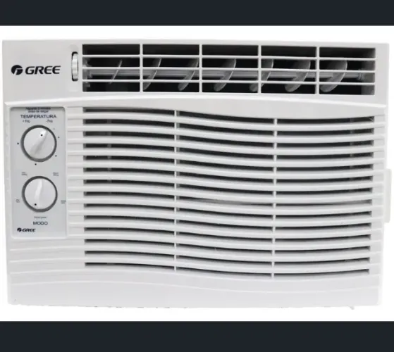 Ar-condicionado Janela Gree 7.000 BTUs Frio GJC07BV-A6N Capacidade de refrigeracao: 7.000