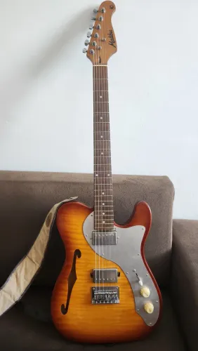 Guitarra Malibu Telecaster Twinline HH Alnico V NW-500