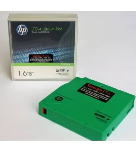 Fita Backup HP/HPE LTO-4 Ultrium RW C7974A 800GB / 1.6TB