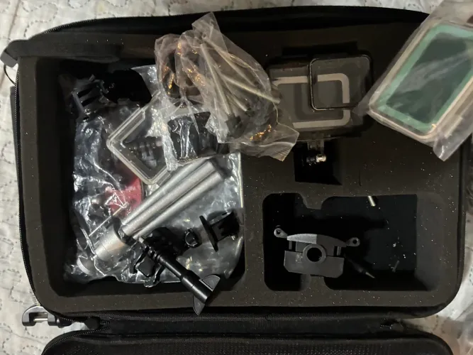 Lote de Acessórios para GoPro/Câmera de Ação - No Estado (Leia a Descrição)
