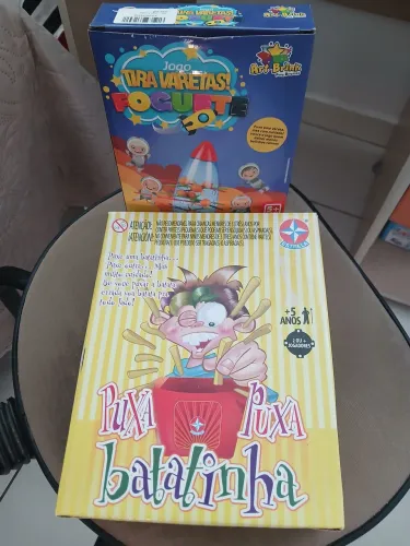 (2) Jogos Pega varetas e Puxa batatinha