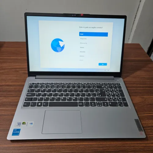 Lenovo Ideapad 1 Intel i3-1215U 8GB 256GB Tela 15,6 HD