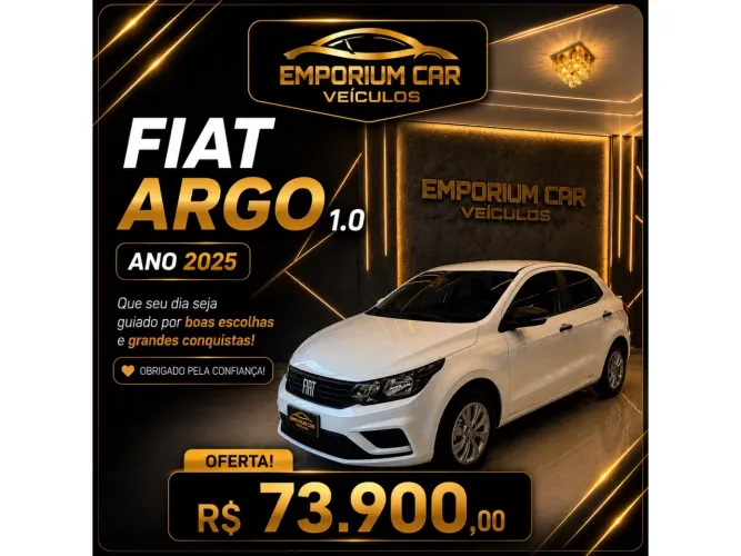Fiat Argo Drive 1.0 6V Flex 2025