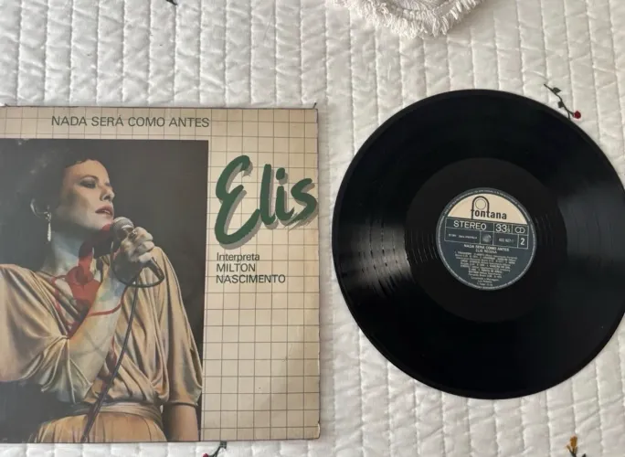 Vinil Elis Regina por Nilton Santos