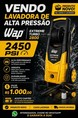 Vendo lavadora de alta pressão