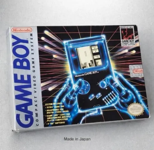 Nintendo Game Boy Classic (DMG-01) + 4 jogos