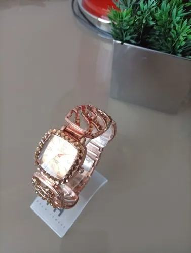 Relógio feminino Kang ki bracelete rose
