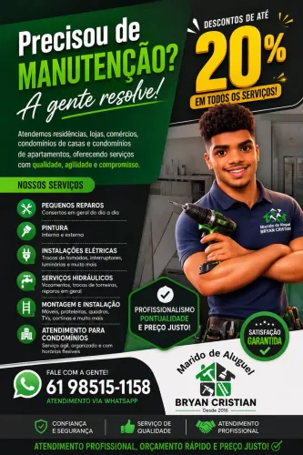 Marido de aluguel Brasília-DF