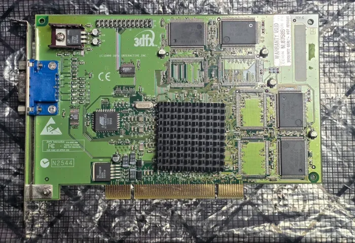 3DFX - Voodoo 3 2000 PCI - Placa de Vídeo - VGA