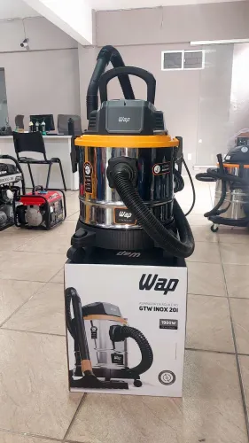 Aspirador de pó 20L Inox 1900w Wap (Novo/Loja)
