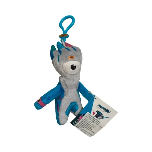 Chaveiros Pelúcias 15cm Mascotes Olimpíadas Londres 2012