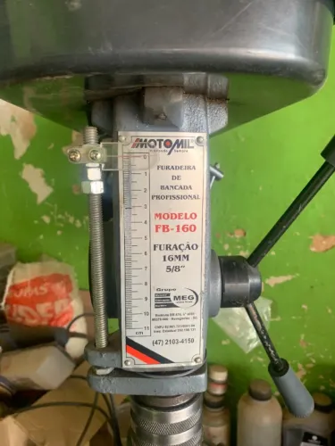 Furadeira de bancada FB-160  "MOTOR 1CV"
