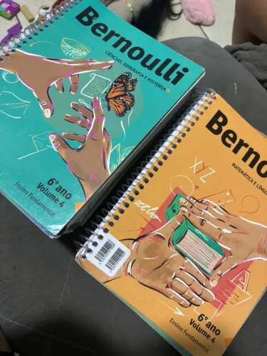 Livros Sistema Bernoulli 6º ano fundamental 2025