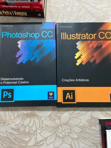 Livros Photoshop e Ilustrator