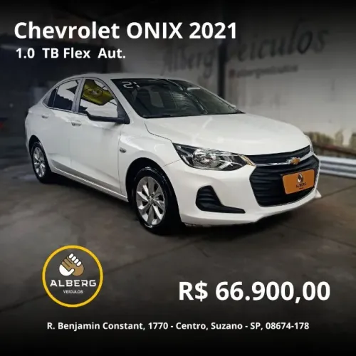 Chevrolet Onix Plus LT 1.0 12V TB Flex Aut. 4P 2021