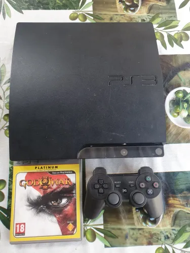 Playstation 3 Desbloqueado com Varios Jogos No HD 1 controle e 1 Jogo Original