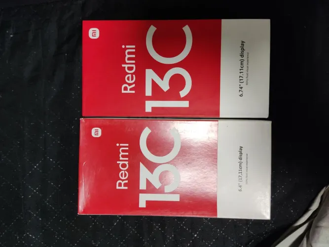 Celular Redmi 13C 128GB (NOVO - Nunca usado)