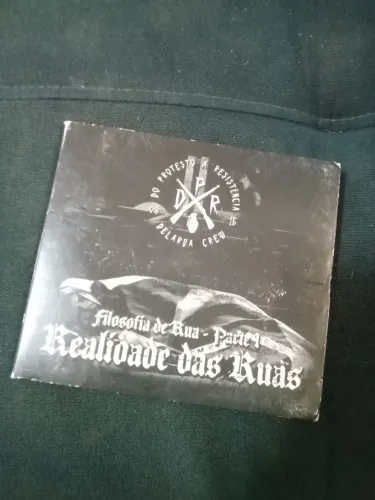 CD raro rap nacional Filosofia de Rua Realidade das Ruas