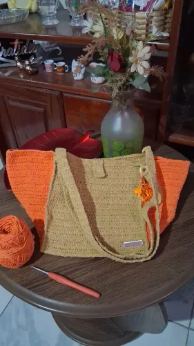 Bolsas artesanais croché