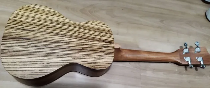 Ukulele Rainbow Zebrawood