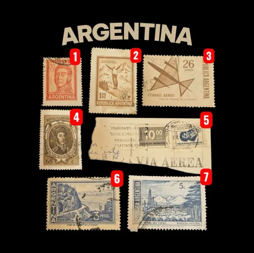 SELOS ARGENTINOS ANTIGOS
