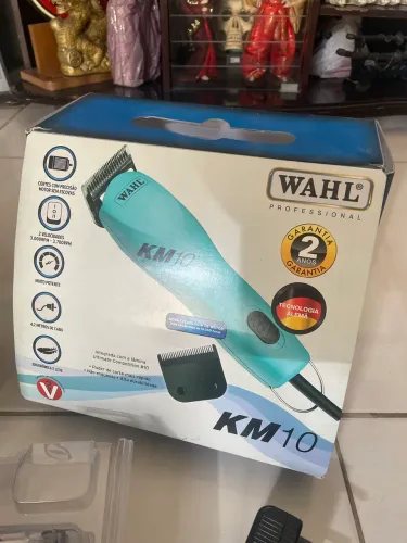 Máquina de tosa pet profissional WAHL KM 10 nova