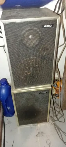 System de Som AIKO Vintage Completo com 2 Caixas