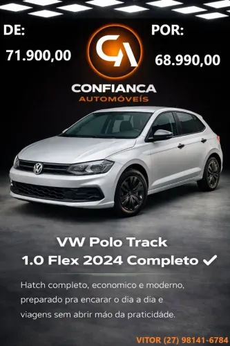 Volkswagen Polo Track 1.0 Flex 12V 5P 2024