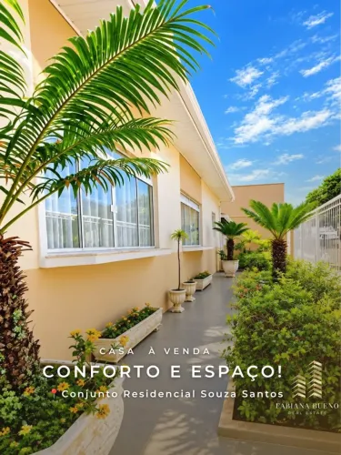 CONFORTO e ESPAÇO! Conjunto Residencial Souza Santos Botucatu