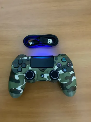 Controle de PS4 Verde Camuflado 100% Original
